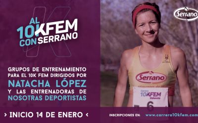 Plazo de inscripción abierto para los entrenamientos ‘A la 10K Fem con Serrano’