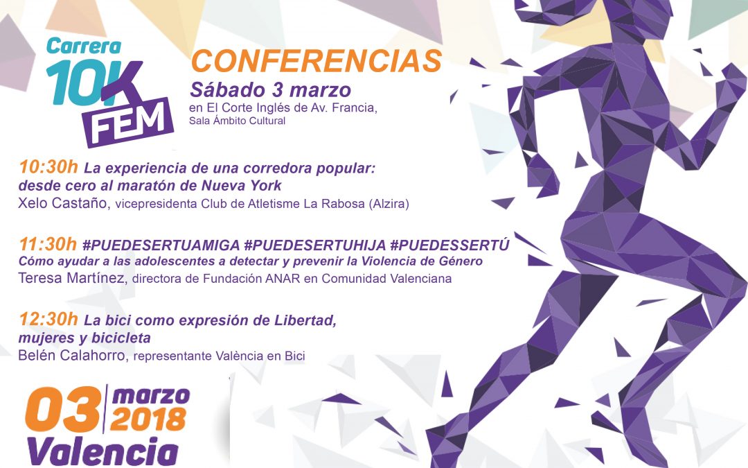 10KFem Conferencias 3 Marzo