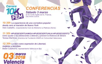 La Carrera 10KFem completa su edición de 2018 con charlas sobre nutrición y deporte
