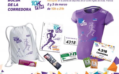 Últimas instrucciones sobre la feria de la corredora, la recogida de dorsales y el día de la carrera