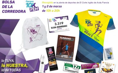 Últimas instrucciones sobre la feria de la corredora, la recogida de dorsales y el día de la carrera