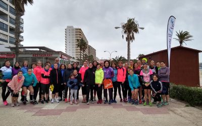 Éxito de participación en la primera Quedada de Running Femenino de la 10KFem 2020 celebrada en Cullera