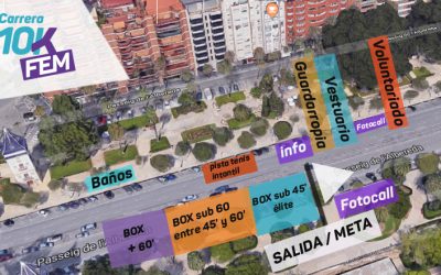 Últimas instrucciones sobre la feria de la corredora, la recogida de dorsales y el día de la carrera