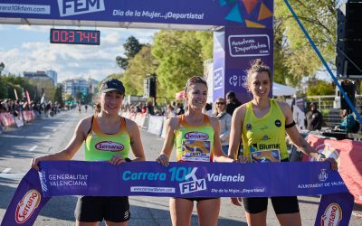Cerca de 3.500 corredoras acompañan a la victoria a Cristina Juan en una 10KFem de récord